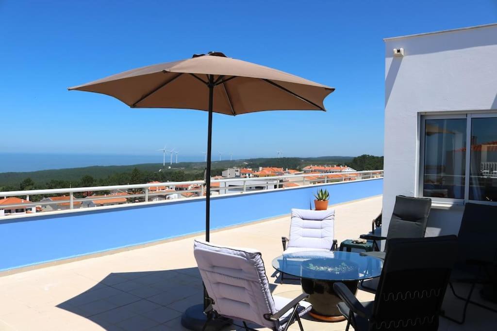 Villa Sitio Penthouse - Big Terrace With Sea View & Bbq à Nazaré Extérieur photo
