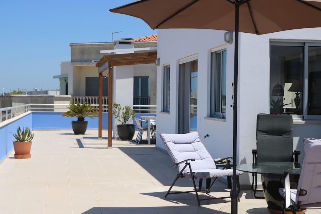 Villa Sitio Penthouse - Big Terrace With Sea View & Bbq à Nazaré Extérieur photo