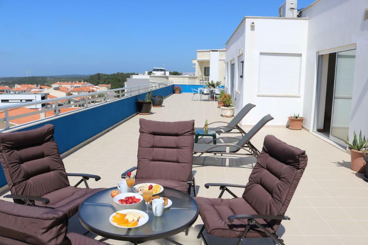 Villa Sitio Penthouse - Big Terrace With Sea View & Bbq à Nazaré Extérieur photo